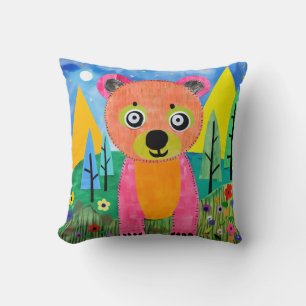 Coussin Ours de prairie