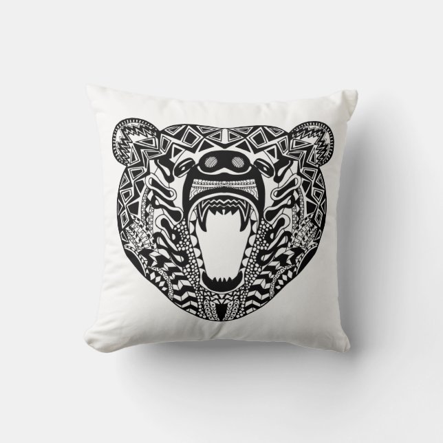 Coussin Ours de style (Recto)