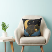 Coussin Ours dormant sur un nuage (Chaise)
