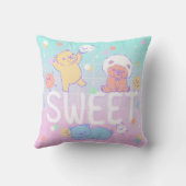 Coussin Ours doux avec monstres en luffy (Verso)
