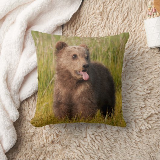 Coussin Ours drôle de bébé des images | de Getty (Couverture)