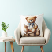 Coussin Ours en peluche (Chaise)