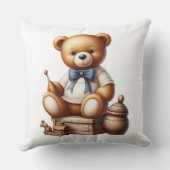 Coussin Ours en peluche (Verso)