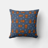 Coussin Ours en peluche mignon à pois (Verso)
