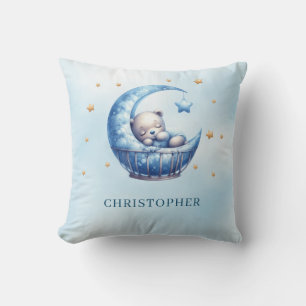 Coussin Ours en peluche mignon dormant dans bébé
