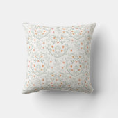 Coussin Ours en peluche mignon et coeurs (Verso)