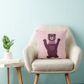 Coussin Ours en peluche pour enfants (Chaise)