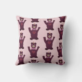 Coussin Ours en peluche pour enfants (Verso)
