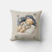 Coussin Ours endormi (Recto)