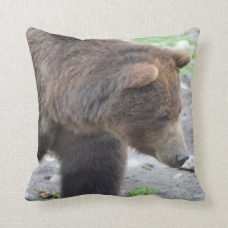 Coussin Ours gris