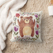 Coussin Ours Mignon (Couverture)