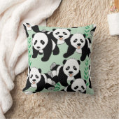 Coussin Ours panda graphiques (Couverture)