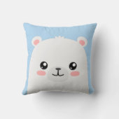 Coussin Ours polaire (Verso)