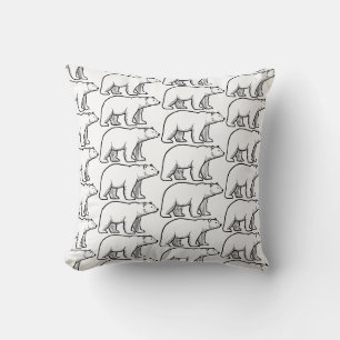 Coussin Ours polaire