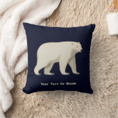 Coussin Ours polaire mou (Couverture)