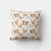 Coussin Ours Renards Lapins Cerfs (Recto)