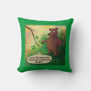 Coussin Ours Vont Dans Les Bois Drôle Rick Londres