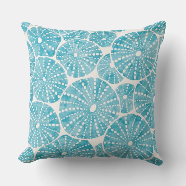 Coussin oursin uni hawaïen (Recto)