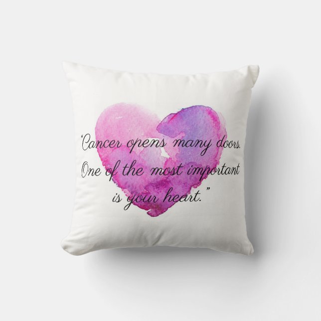 coussin ouvert pour le cancer du coeur (Recto)