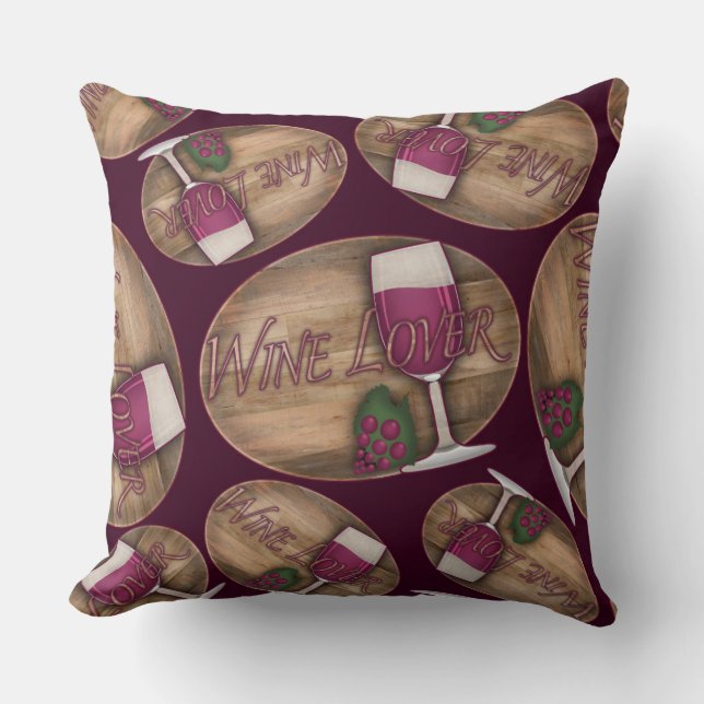 Coussin Ovale du bois (Recto)