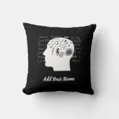 Coussin Overthinker Throw Pillow (Recto)