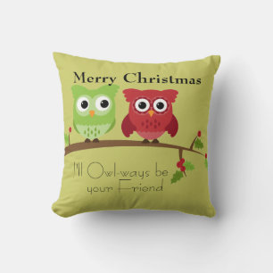 Coussin Owl Friends
