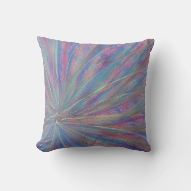 Coussin P36 Art Abstrait Coloré Unique (Recto)