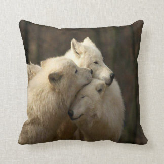 Coussin Pack Wolf blanc