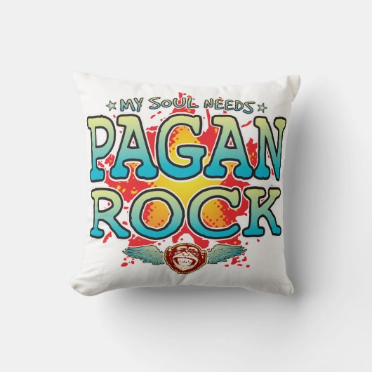 Coussin Pagan Rock Soul Cushion (Recto)