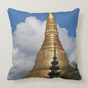 Coussin Pagode de Shwedagon, Yangon, Myanmar