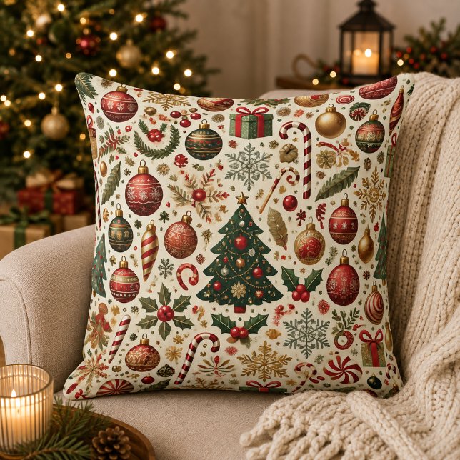 Coussin Pailleté et Scintillant (Holiday Season)