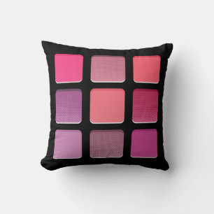 Coussin Paillette de maquillage d'ombre rose