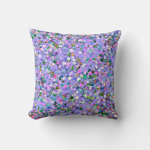 Coussin Paillettes de Grit Multicolore