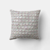 Coussin Paillettes nacrées roses (Verso)