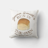 Coussin Pain dans le four Pain Dîner Baby shower roulé (Recto)