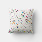 Coussin Paint Splatter (Recto)