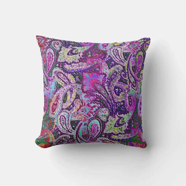 Coussin Paisley 4 (Recto)