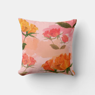 Coussin Paisley bandana imprimé, soie foulard design.