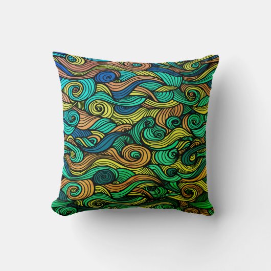 Coussin Paisley haché (Recto)