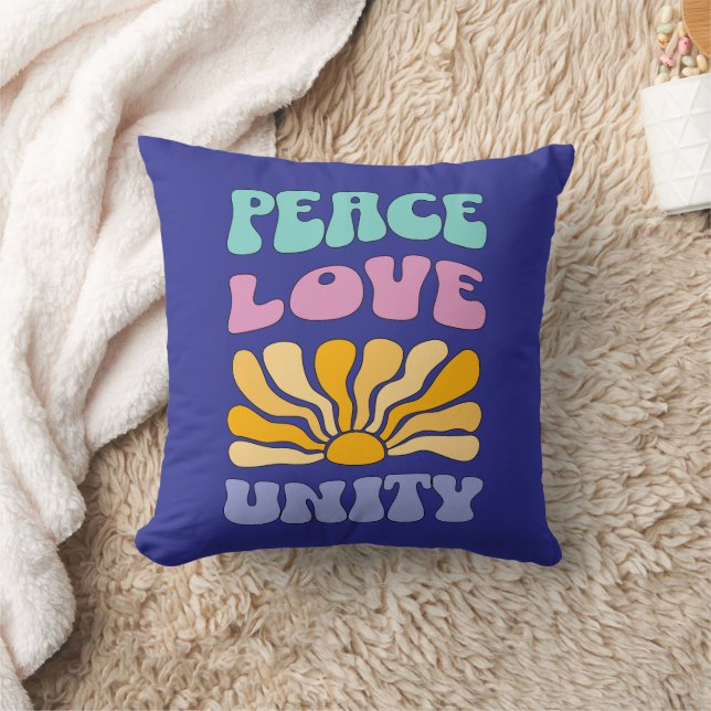 Coussin Paix Amour Unité (Couverture)