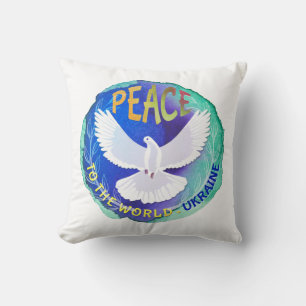 Coussin Paix au monde - Ukraine