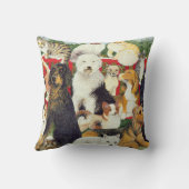Coussin Paix de Noël (Verso)