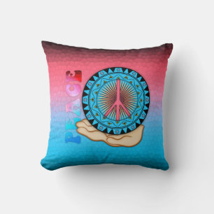 Coussin Paix ~ Soleil