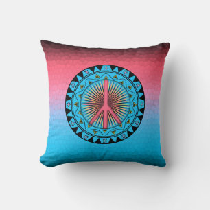 Coussin Paix ~ Soleil
