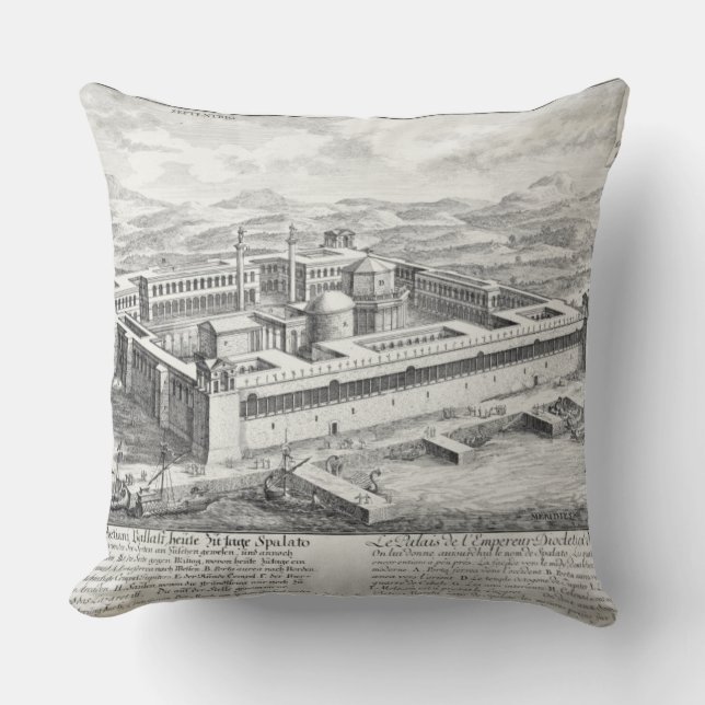Coussin Palais de Diocletian (245-313), fente, (Recto)