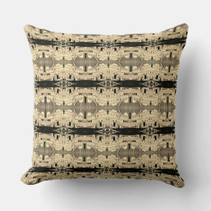 Coussin Palais princier de Monaco Principauté vintage