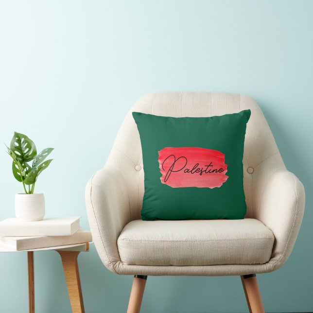 Coussin Palestine Gaza Libre (Chaise)