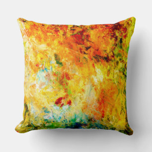 Coussin Palette Artiste Colorée