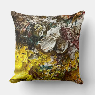 Coussin Palette de l'artiste #1
