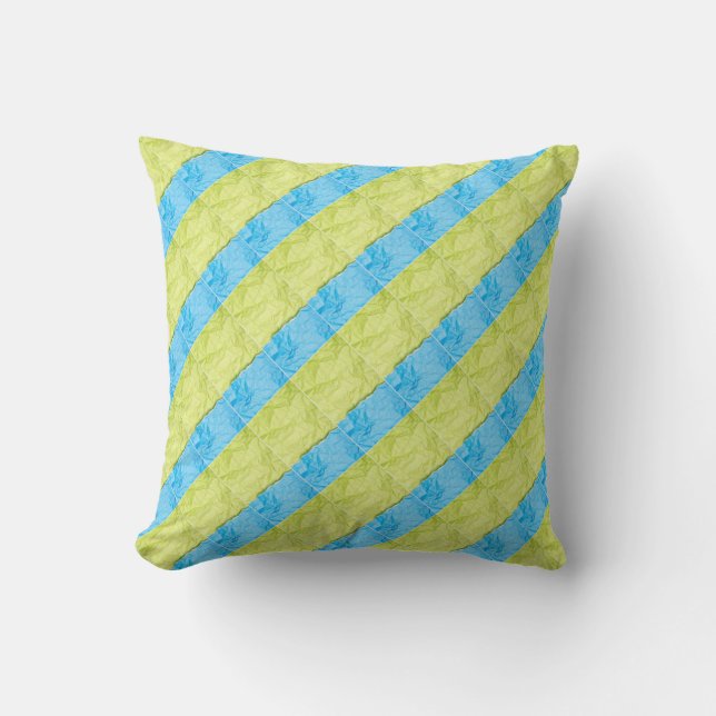 Coussin palettes multicolores (Recto)